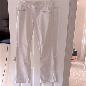 White Flared Jeans